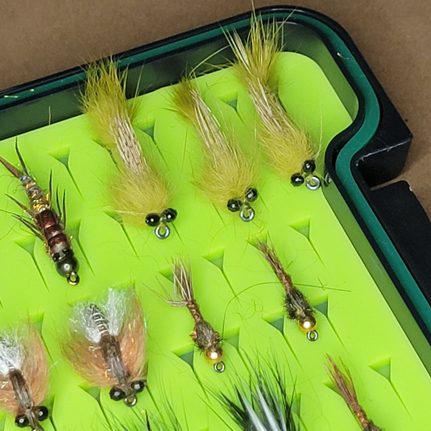 Fly Case With 27 Wet Flies