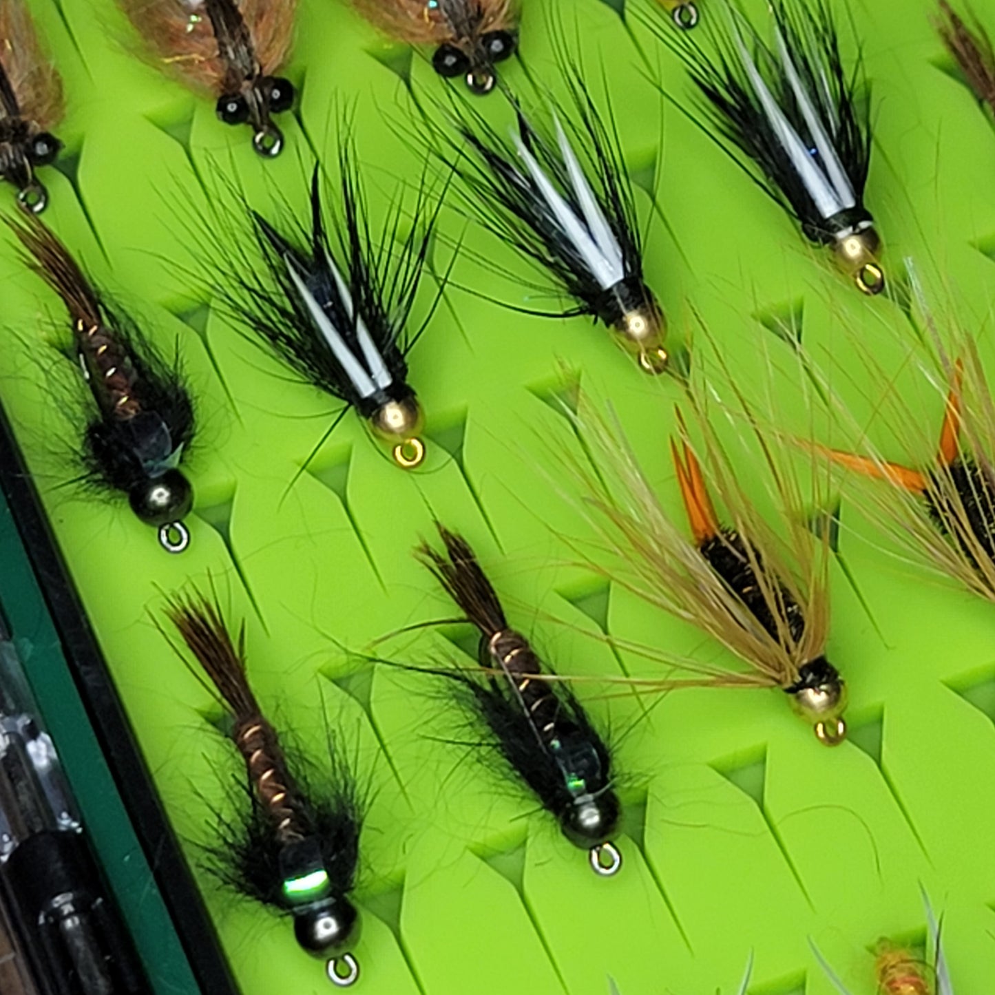 Fly Case With 27 Wet Flies
