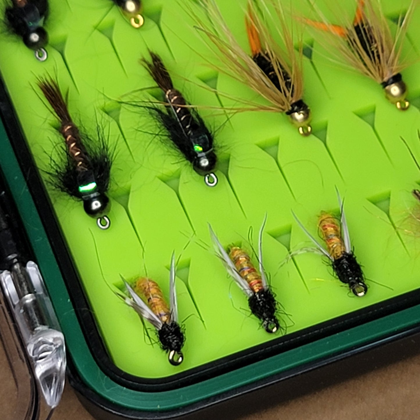 Fly Case With 27 Wet Flies