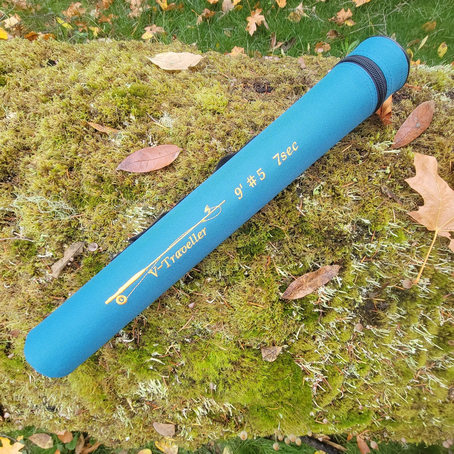 Golden Tippet - Carbon Fly Rod | V-Traveller Series | 9 foot | 5 weight | 7 section