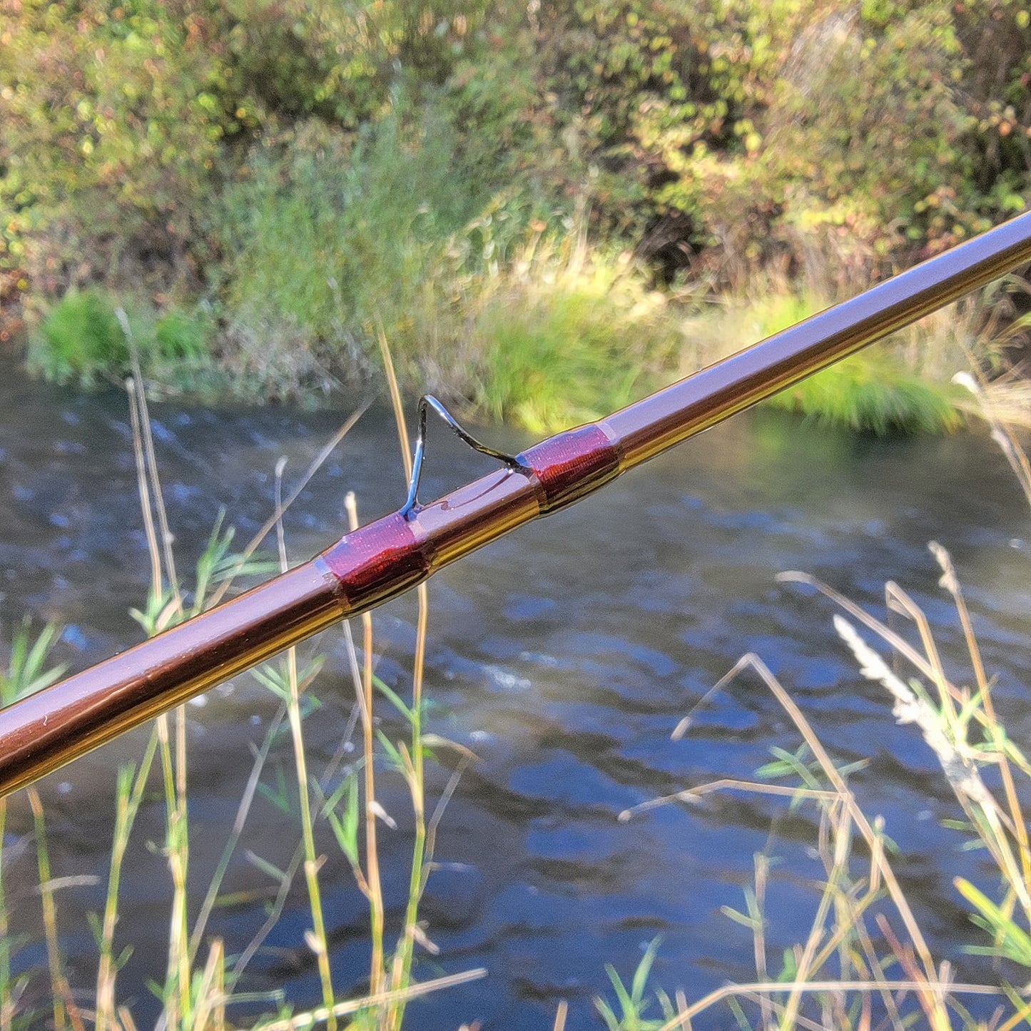 Golden Tippet - Carbon Fly Rod | V-Gold Series | 9 foot | 4,5,6,8 weight | 7 section