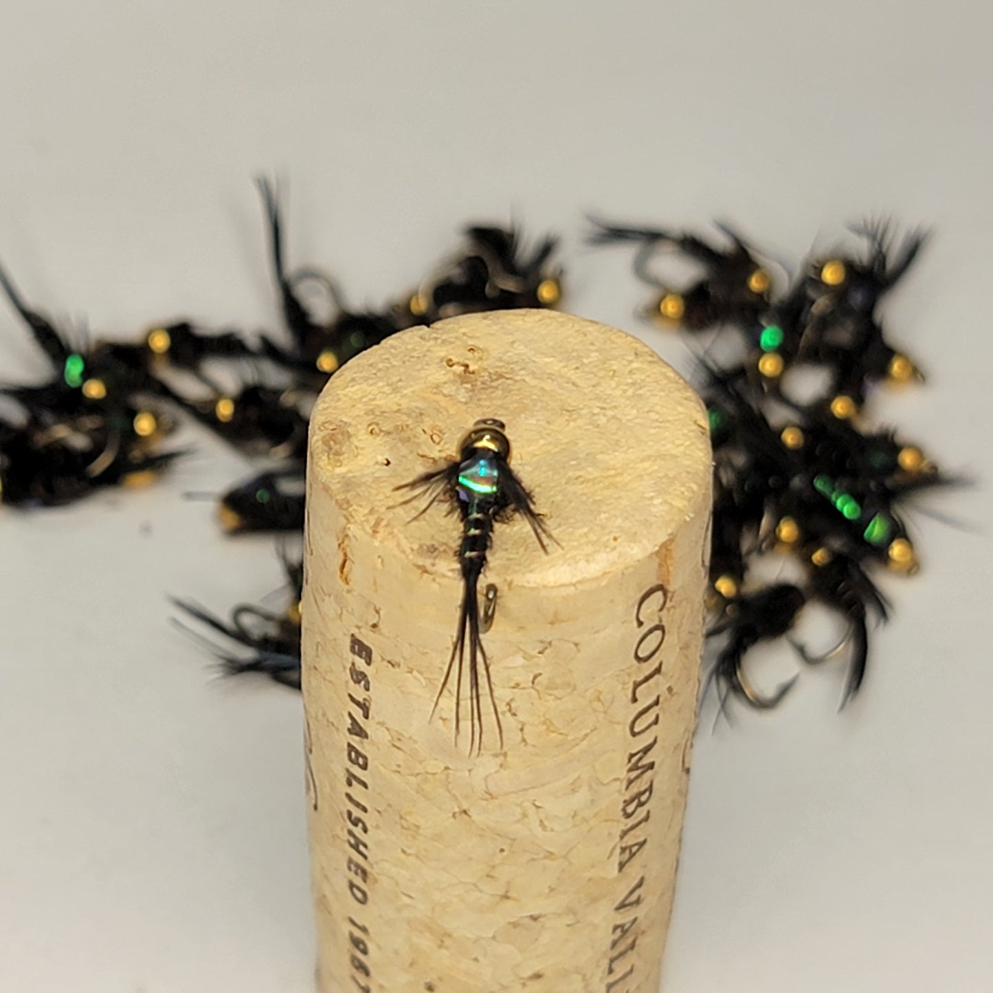 Bead Head Pheasant Tail Sparkle Back - Sizes #10 to #20 - (Pack of 3)