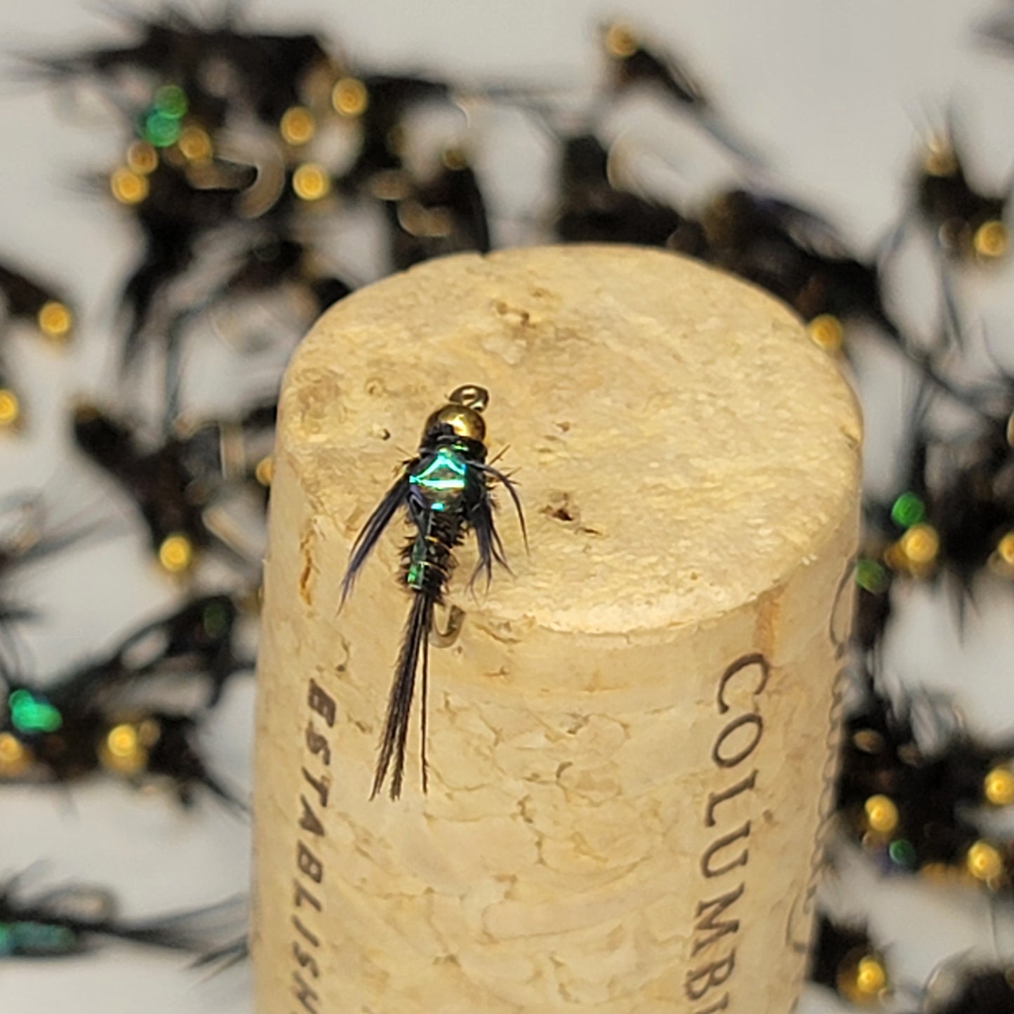 Bead Head Pheasant Tail Sparkle Back - Sizes #10 to #20 - (Pack of 3)