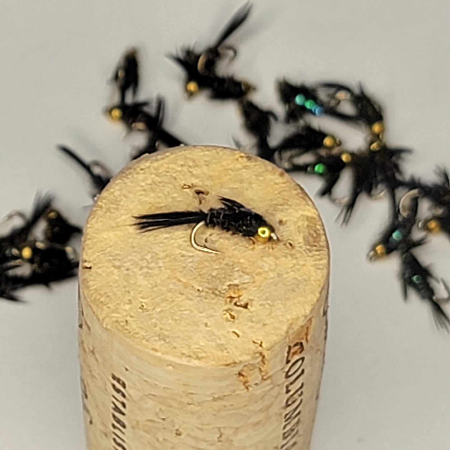 Bead Head Pheasant Tail Sparkle Back - Sizes #10 to #20 - (Pack of 3)