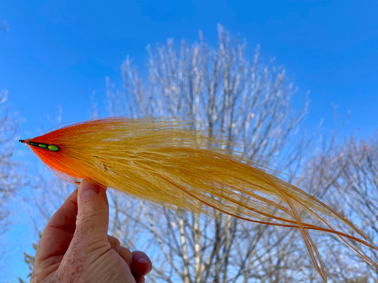 Beast Fly - Light orange body and dark orange head
