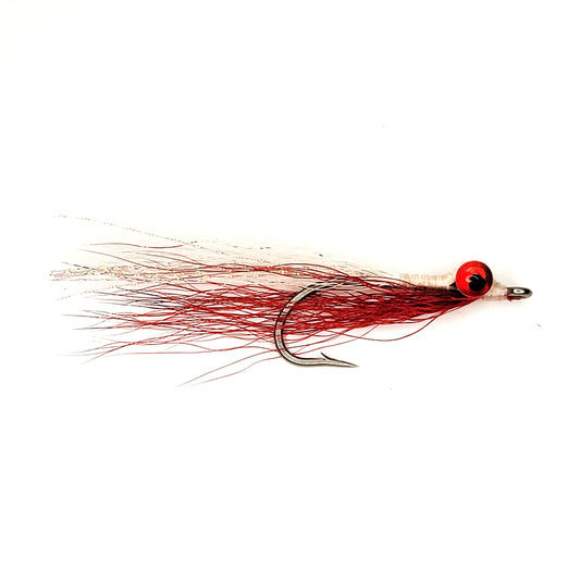Clouser Minnow Red | Size #2/0