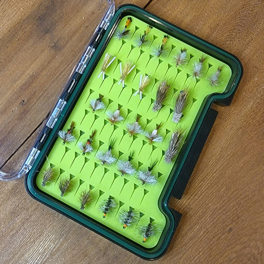 Fly Case With 27 Dry Flies