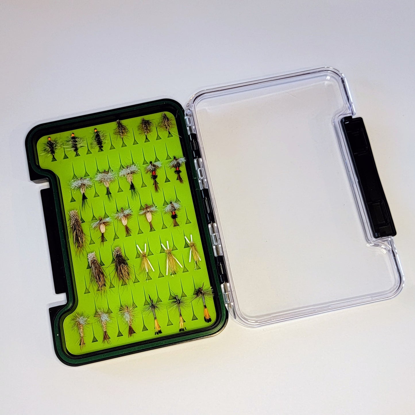 Fly Case With 27 Dry Flies
