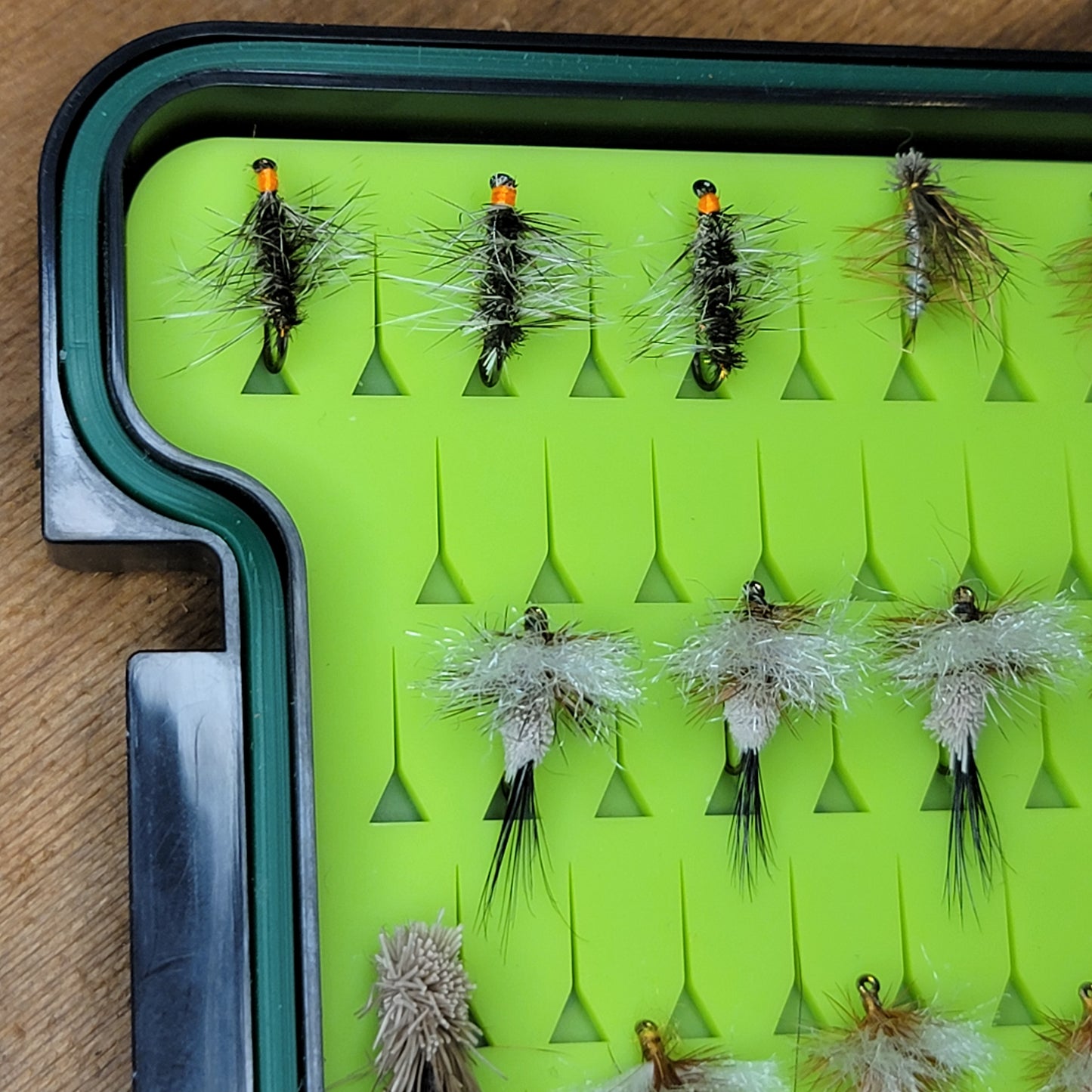 Fly Case With 27 Dry Flies