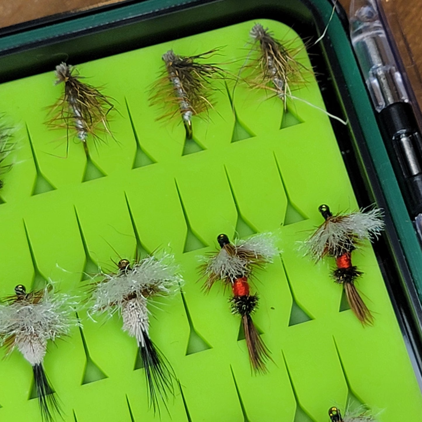 Fly Case With 27 Dry Flies