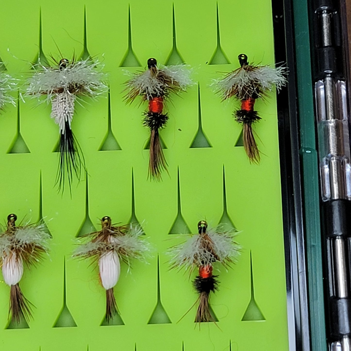 Fly Case With 27 Dry Flies