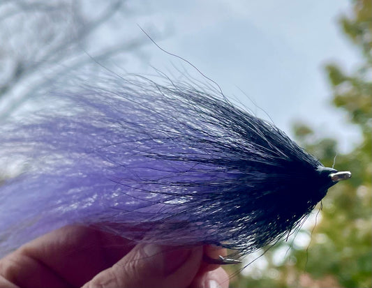 Beast Fly - lavender tail with black head