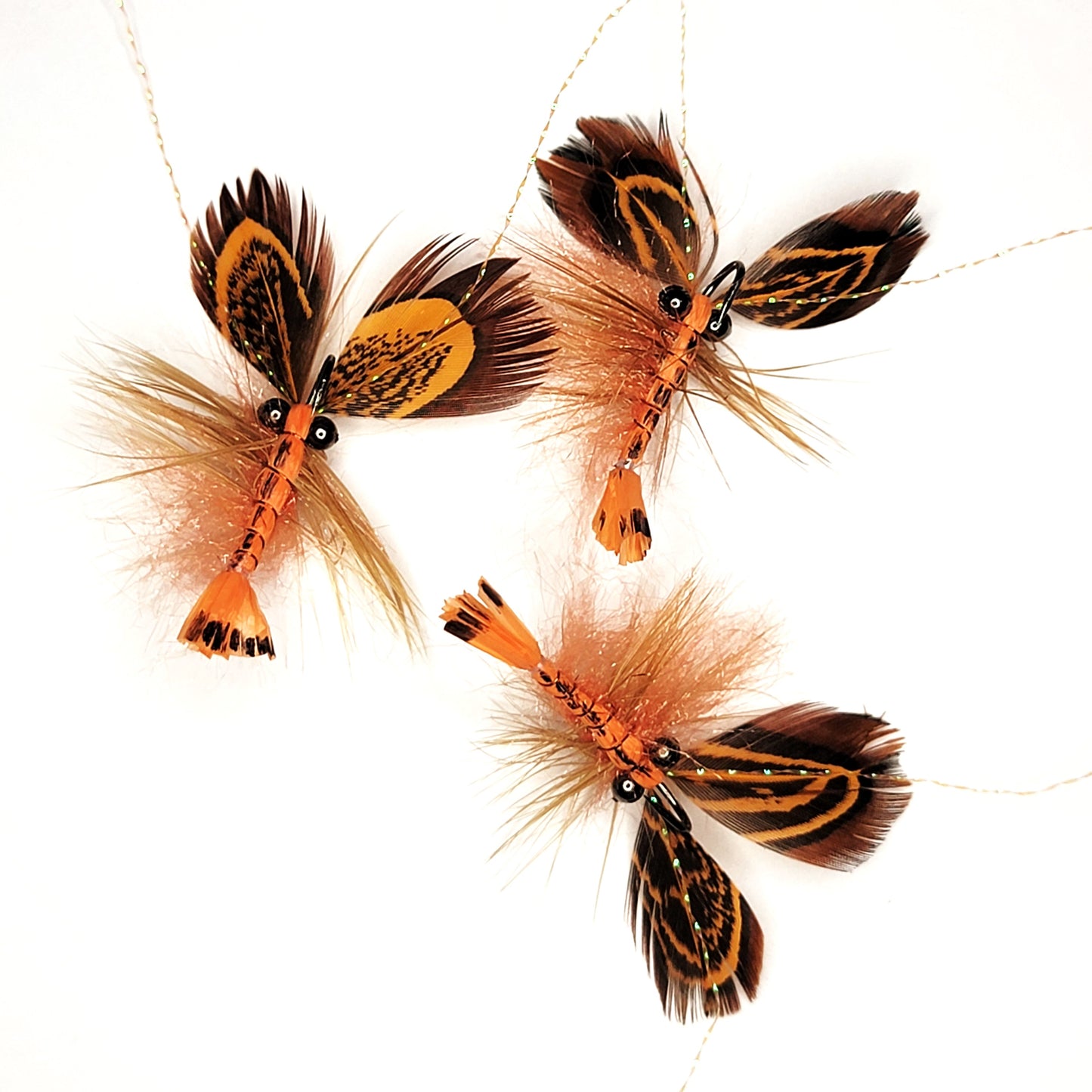 Crayfish Wet Fly - Orange or Brown - (Pack of 3)