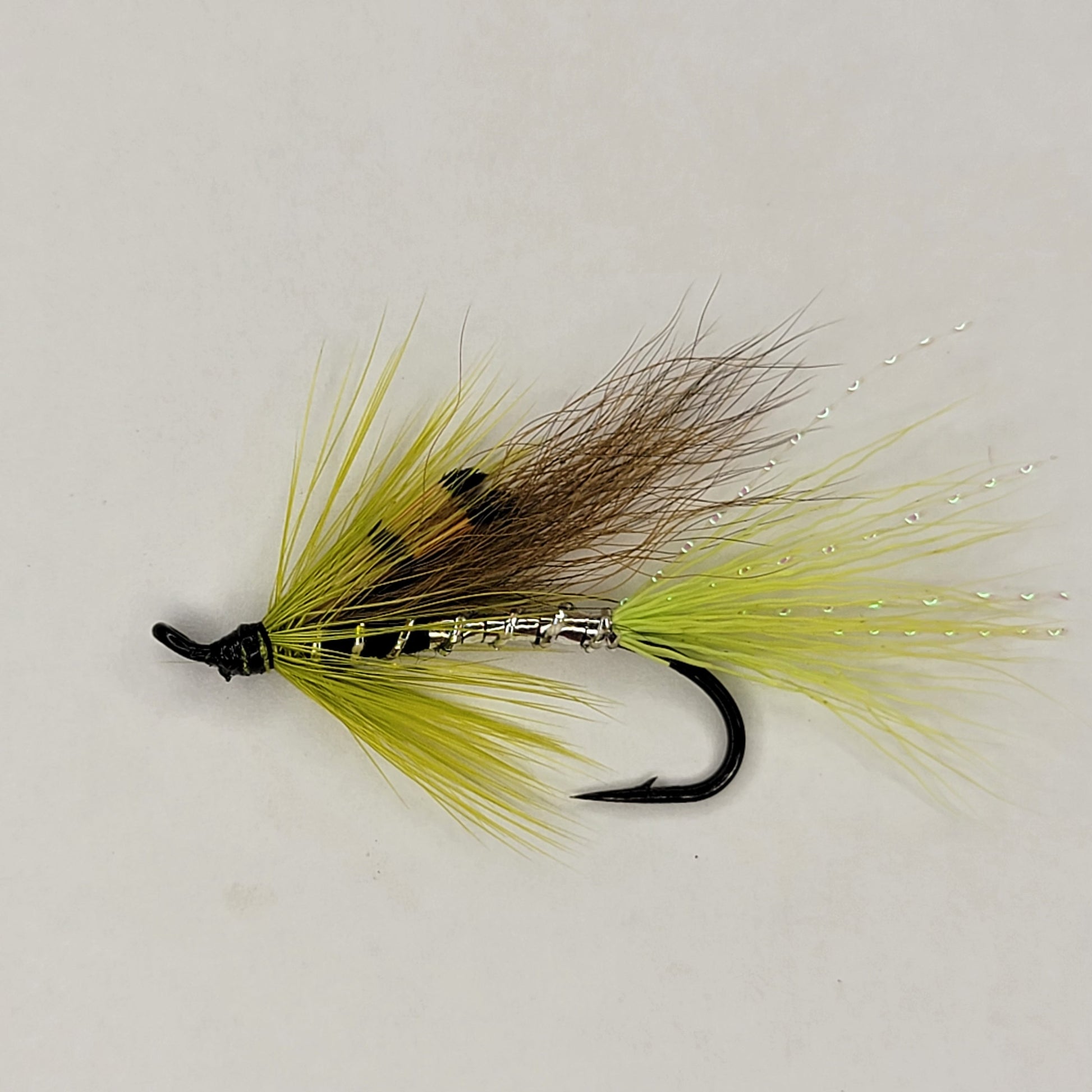 Ally's Shrimp Green Yellow | Size #4 | Salmon