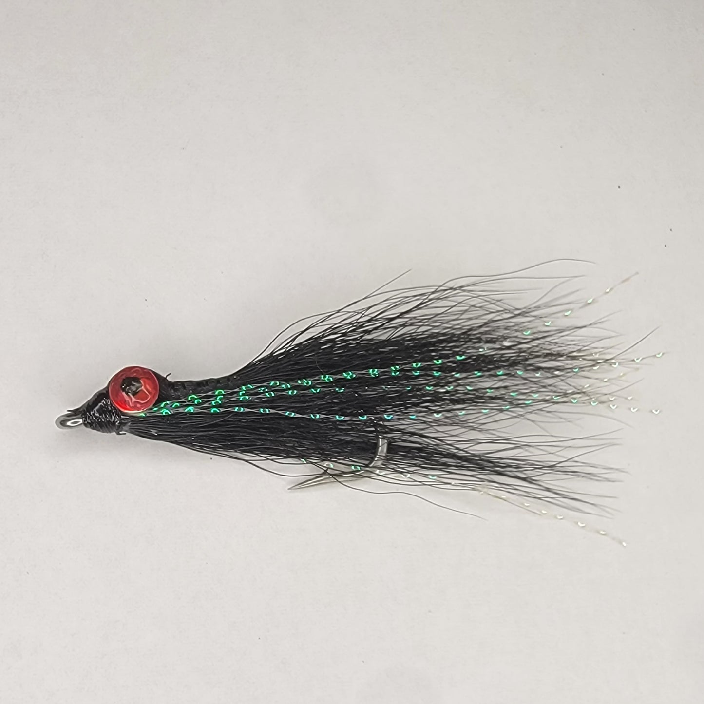 Clouser Minnow Black | Size #2/0
