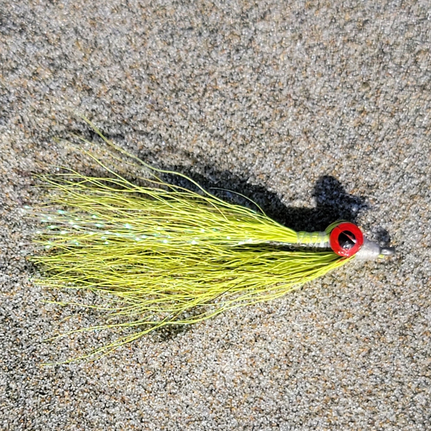 Clouser Minnow Chartreuse | Size #2/0