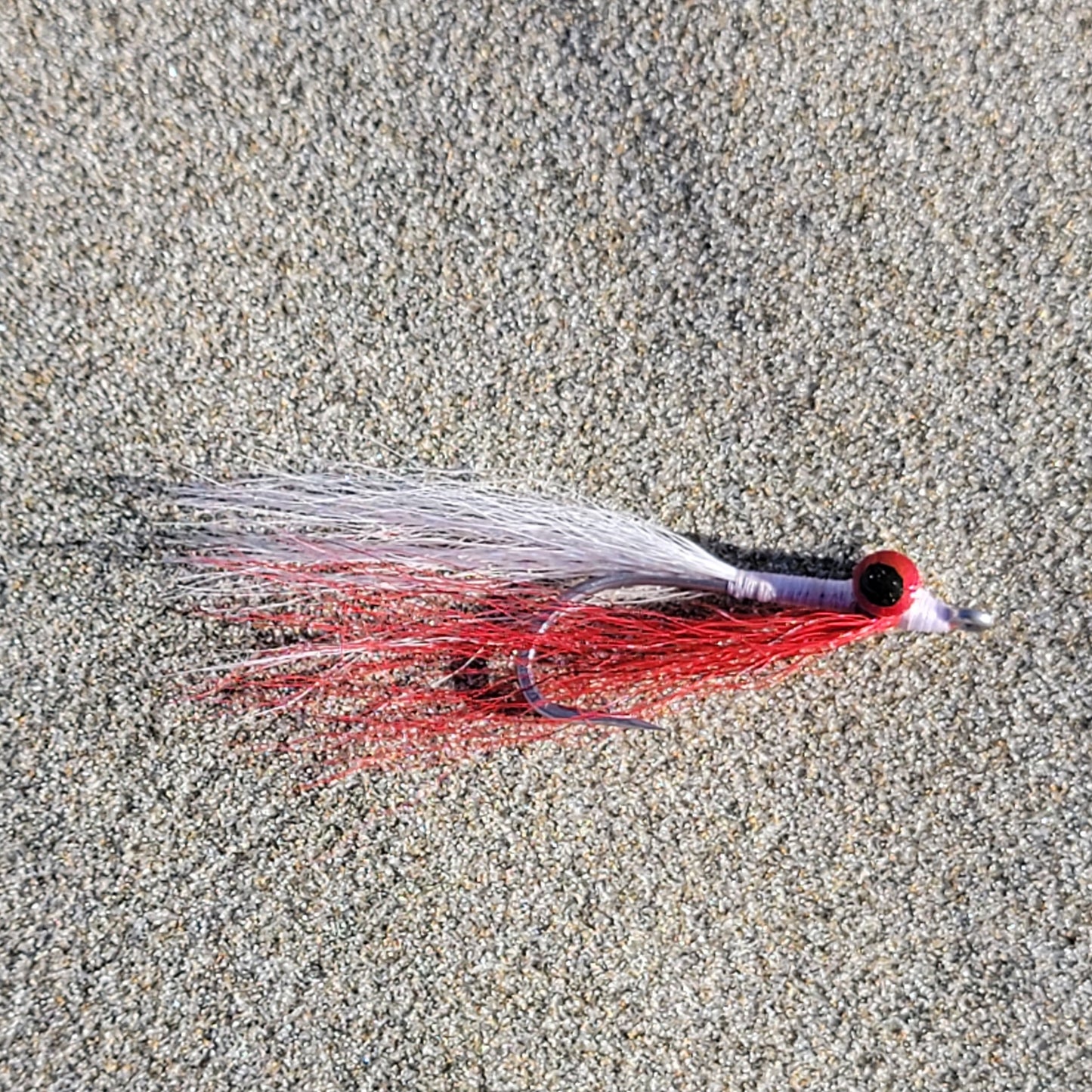 Clouser Minnow Red | Size #2/0