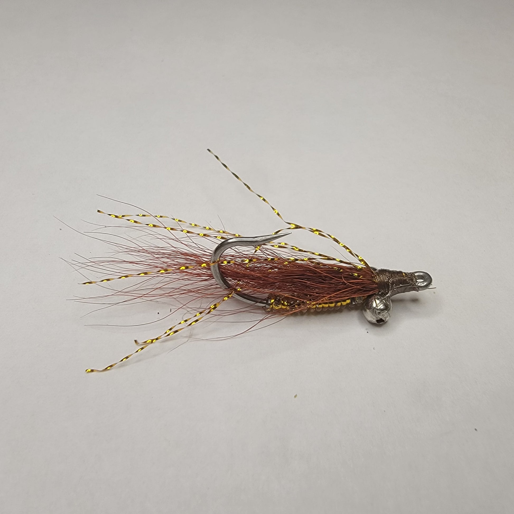 Crazy Charlie Brown Gold | Size #2/0 | Saltwater