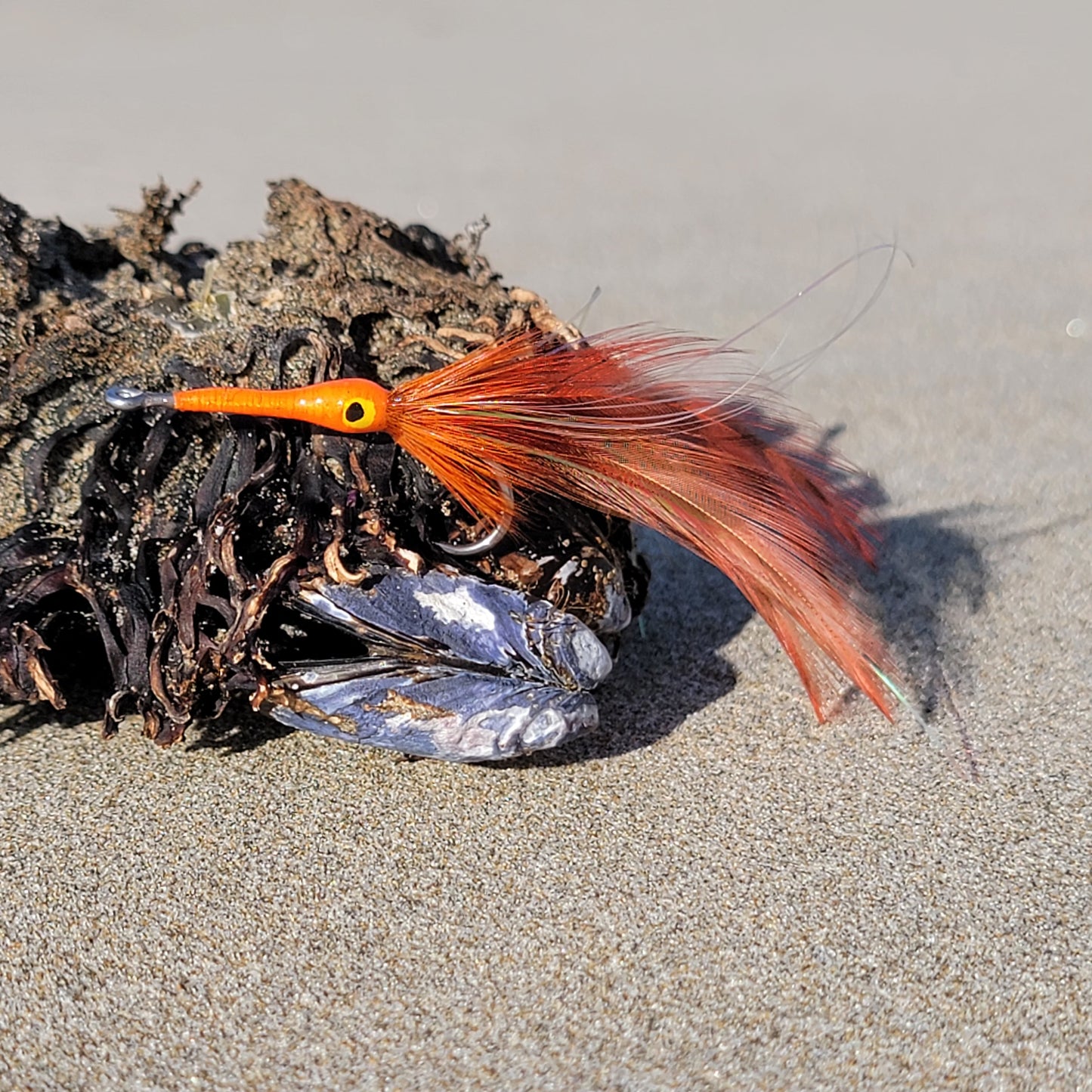 Orange Grizzy | Size #4/0