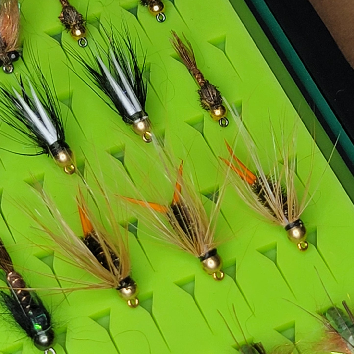 Fly Case With 27 Wet Flies