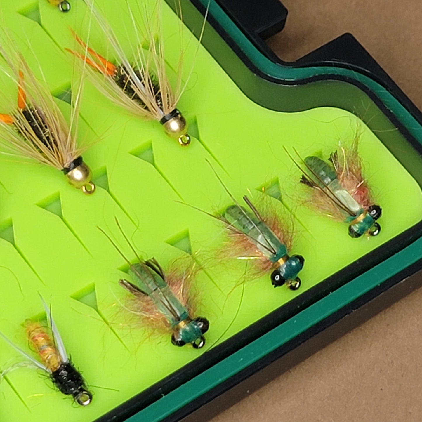 Fly Case With 27 Wet Flies