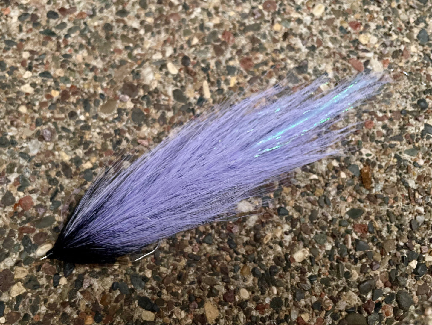 Beast Fly - lavender tail with black head