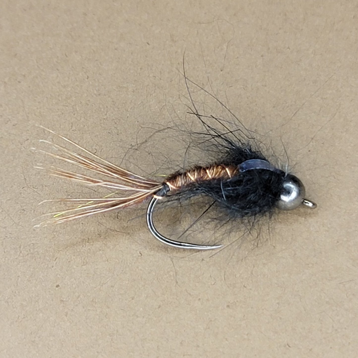 Tungsten Bead Head Caddis Nymph - (Pack of 3)