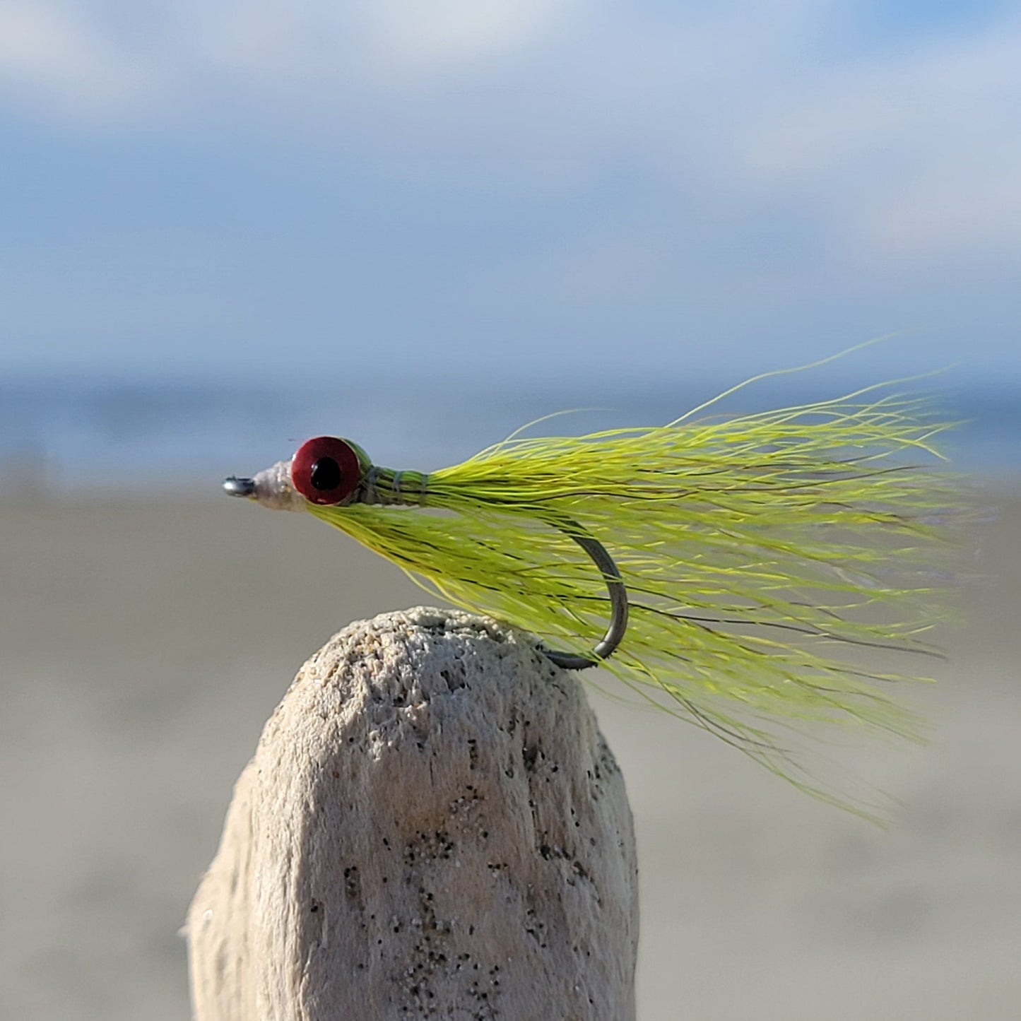 Clouser Minnow  Chartreuse | Size #2/0