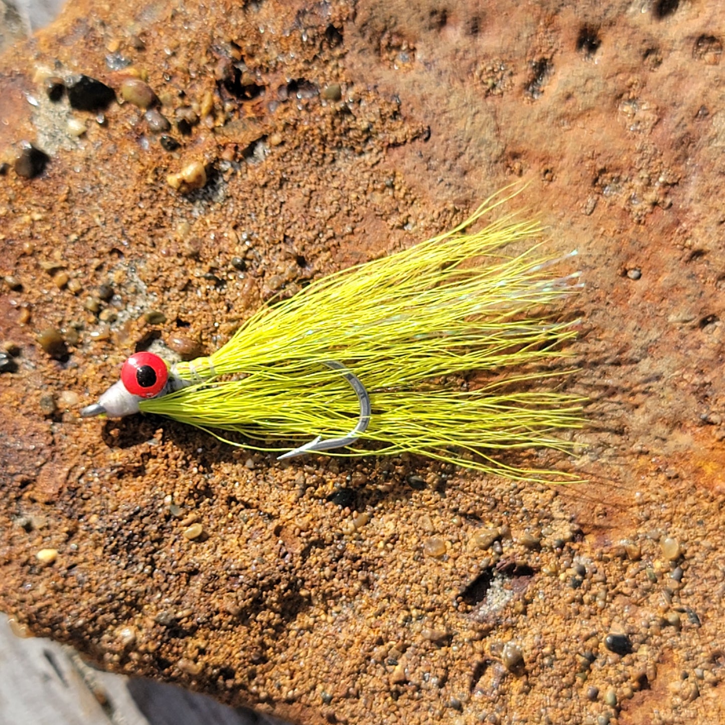 Clouser Minnow  Chartreuse | Size #2/0