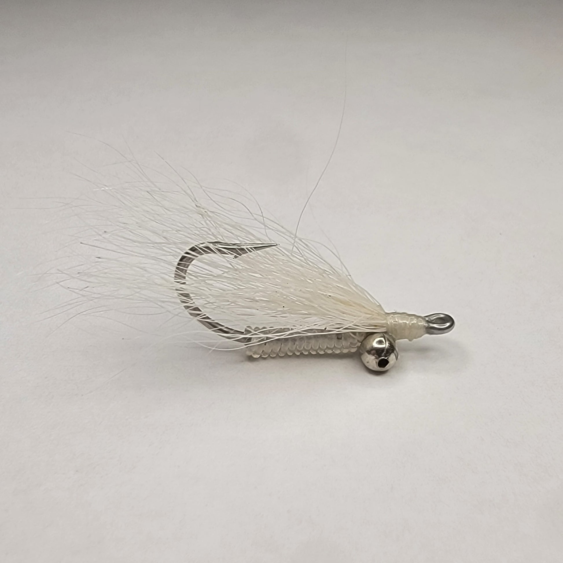 Crazy Charlie White | Size #2/0 | Saltwater
